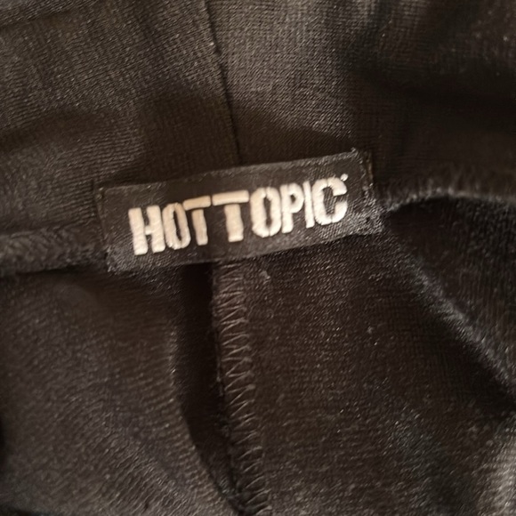 Hot Topic Black Sweetheart Double-Breasted Tiered Ruffle Jacket S Steampunk Goth - Picture 6 of 12